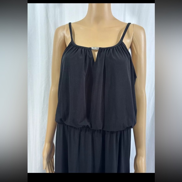 Style & Co 3X NWT Black adjustable Spaghetti Strap Maxi - Picture 2 of 10